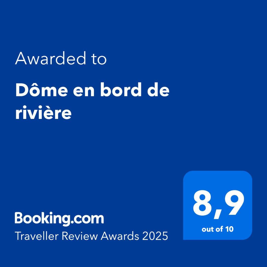 Dome En Bord De Riviere Hotel Saint-Claude Buitenkant foto